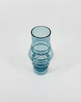 1960s FINNISH BLUE GLASS HOOP VASE BY TAMARA ALADIN FOR RIIHIMAEN LASI
