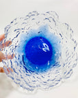 BLUE ICE GLASS BOWL