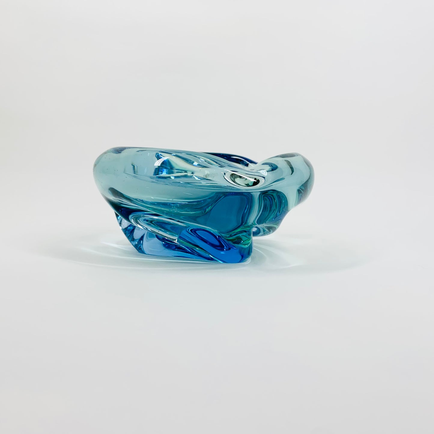BLUE GREEN TWIST BOWL