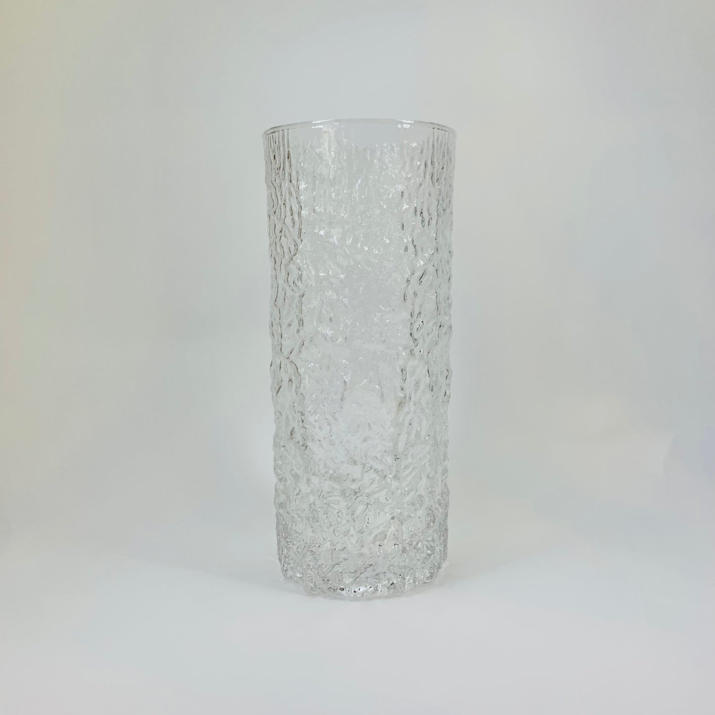 MCM BARK GLASS VASE
