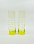 MIDCENTURY FINNISH URANIUM GLASS JUG SET BY NANNY STILL FOR RIIHIMAEN LASI