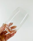 1950s PINK GLASS TUMBLERS