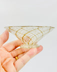 ANTIQUE VENETIAN MINI BOWL WITH GOLD AVENTURINE