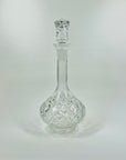 ANTIQUE CUT BOHEMIAN CRYSTAL DECANTER