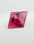 1980s SWEDISH PINK PURPLE SATIN GLASS VASE BY MONICA BACKSTROM FOR KOSTA BODA