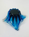 JAPANESE BLUE OMBRE PINCHED BOWL
