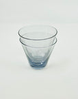 1960s LAVENDER PURPLE GLASS TUMBLERS