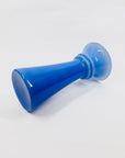 MCM CASED BLUE HOOP VASE