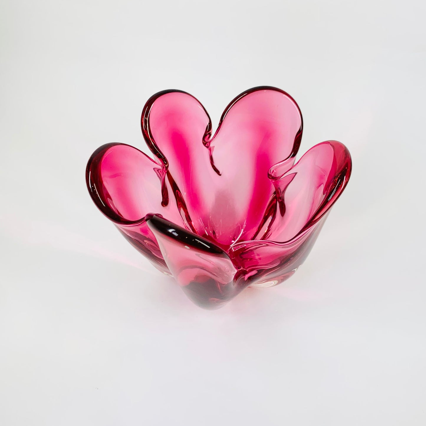 PINK HANDKERCHIEF VASE