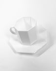 GLASS COFFEE CUP SET