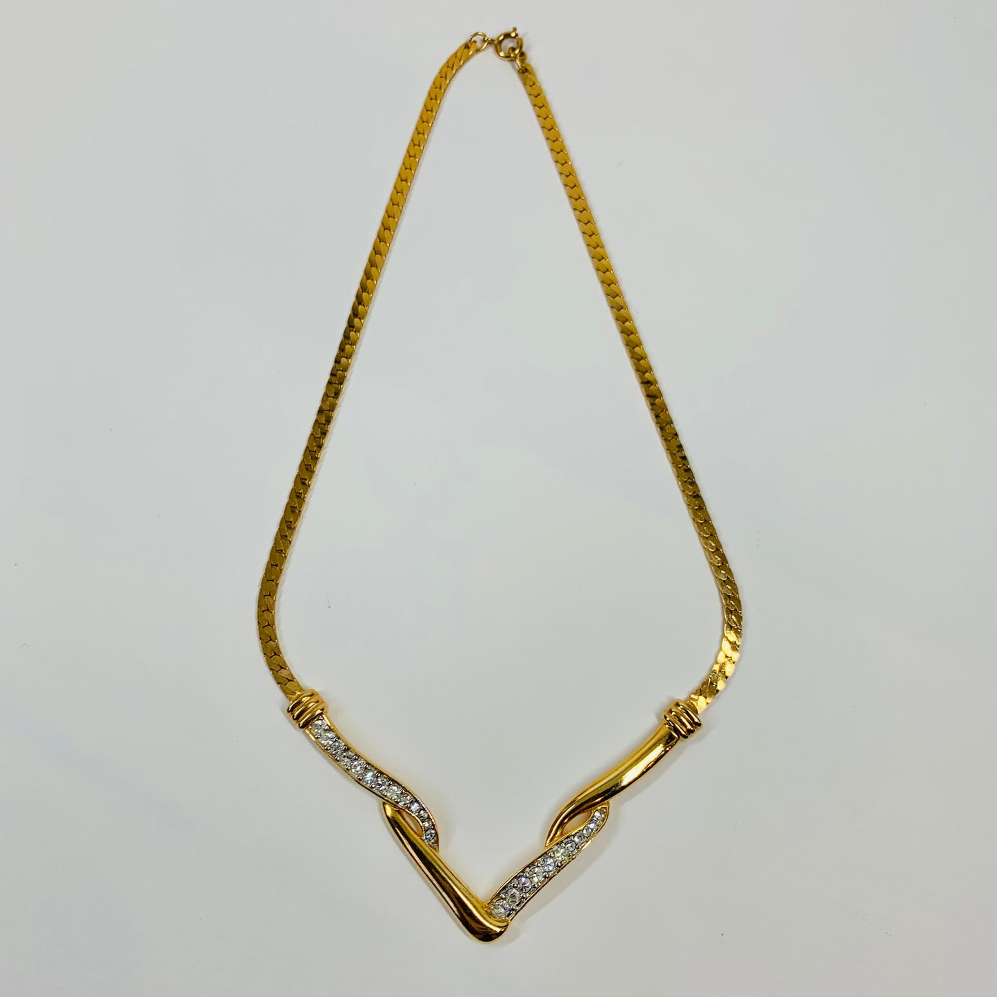 70s TRIFARI CHEVRON NECKLACE