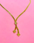 1970s CORO LARIAT NECKLACE