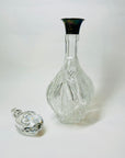 JG & SONS CUT CRYSTAL DECANTER