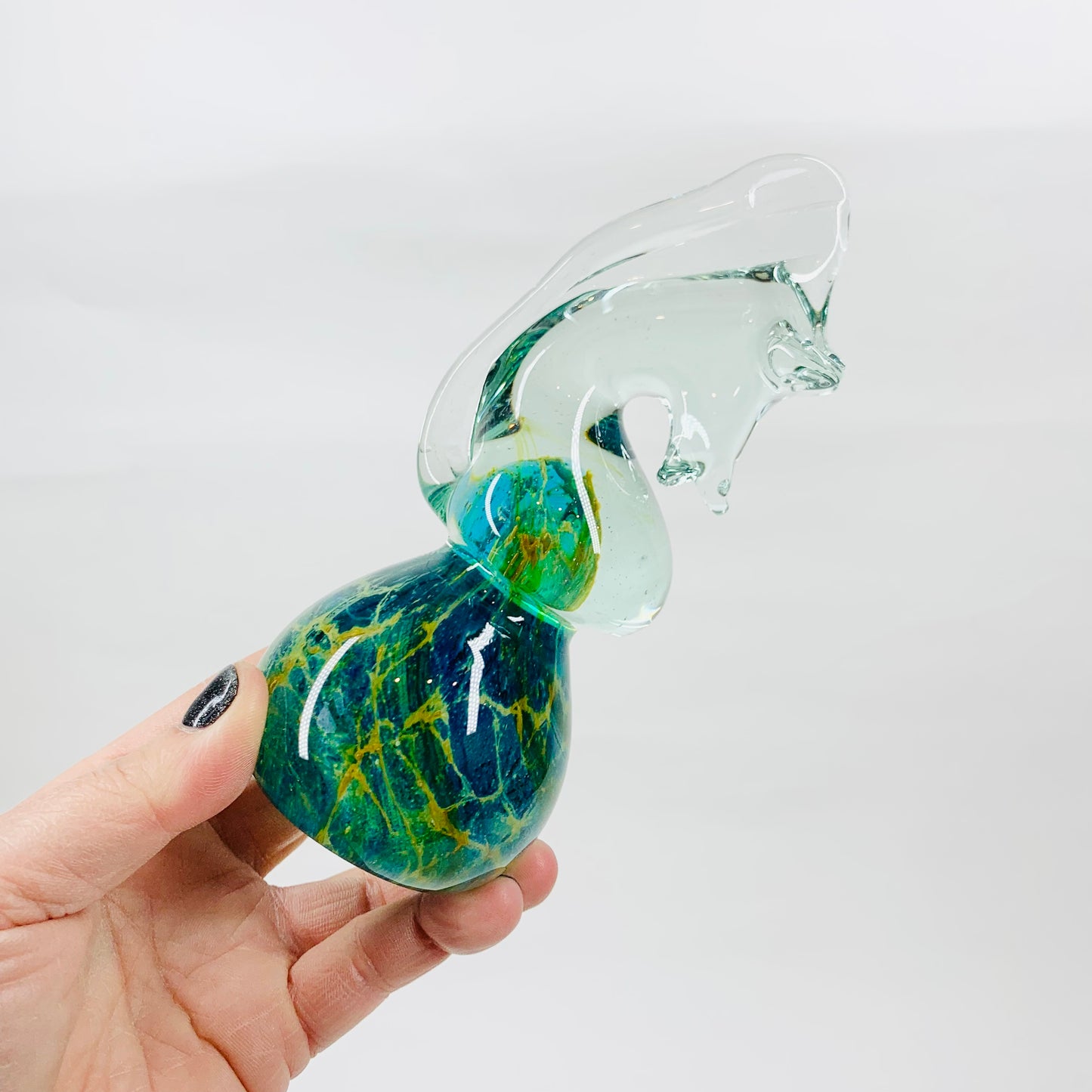 MDINA HORSE HEAD PAPERWEIGHT