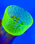 MIDCENTURY FINNISH URANIUM GLASS JESPERI BOWL BY ERKKITAPIO SIIROINEN FOR RIIHIMAEN LASI