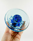1930s MURANO COBALT BLUE TWIST SOMMERSO GLASS JAR