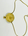 1960s CHANEL LION DOOR KNOCKER PENDANT NECKLACE