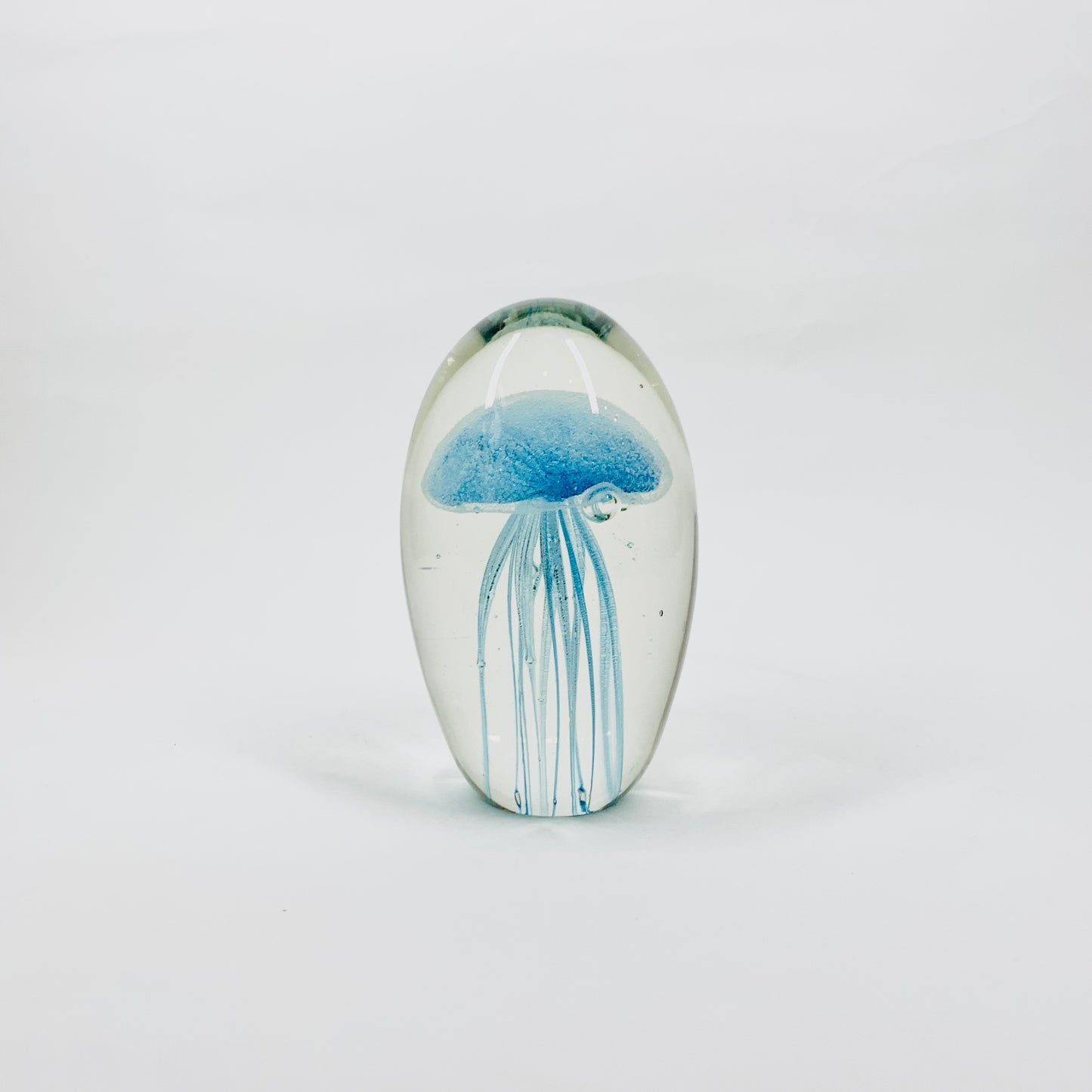 BLUE JELLYFISH PAPERWEIGHT