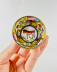 ANTIQUE CHINESE ZODIAC PORCELAIN MINI BOWL