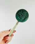 ANTIQUE JADE MINI HAND MIRROR