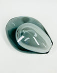 1950s GREY SOMMERSO GLASS VASE BY SVEN PALMQVIST FOR ORREFORS