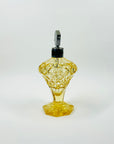 ANTIQUE CITRINE CUT CRYSTAL PERFUME BOTTLE