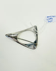 1960s GEORG JENSEN BRUTALIST STERLING SILVER BROOCH