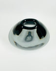 1950s GREY SOMMERSO GLASS VASE BY SVEN PALMQVIST FOR ORREFORS