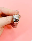 SILVER KNOT RING