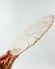 ANTIQUE DEPRESSION PINK PRESSED GLASS PLATE/BOWL/DINNER SERVICE