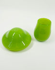 2019 MOUTH BLOWN CASED GLASS MUSHROOM BY SWEDISH ARTIST FORGLEN