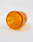 WHITEFRIARS ORANGE BARK GLASS VASE