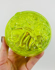 URANIUM GLASS BACCANTES NUDE BOX