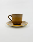 70s JAPANESE MIKASA STONE GLAZED COFFEE CUP