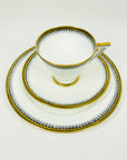 ANTIQUE ART DECO HEINRICH H & CO. SELB BAVARIA IMPERIAL TEA CUP AND SAUCER SET