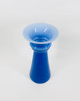 MCM CASED BLUE HOOP VASE