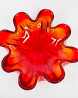RED ORANGE FLOWER BOWL