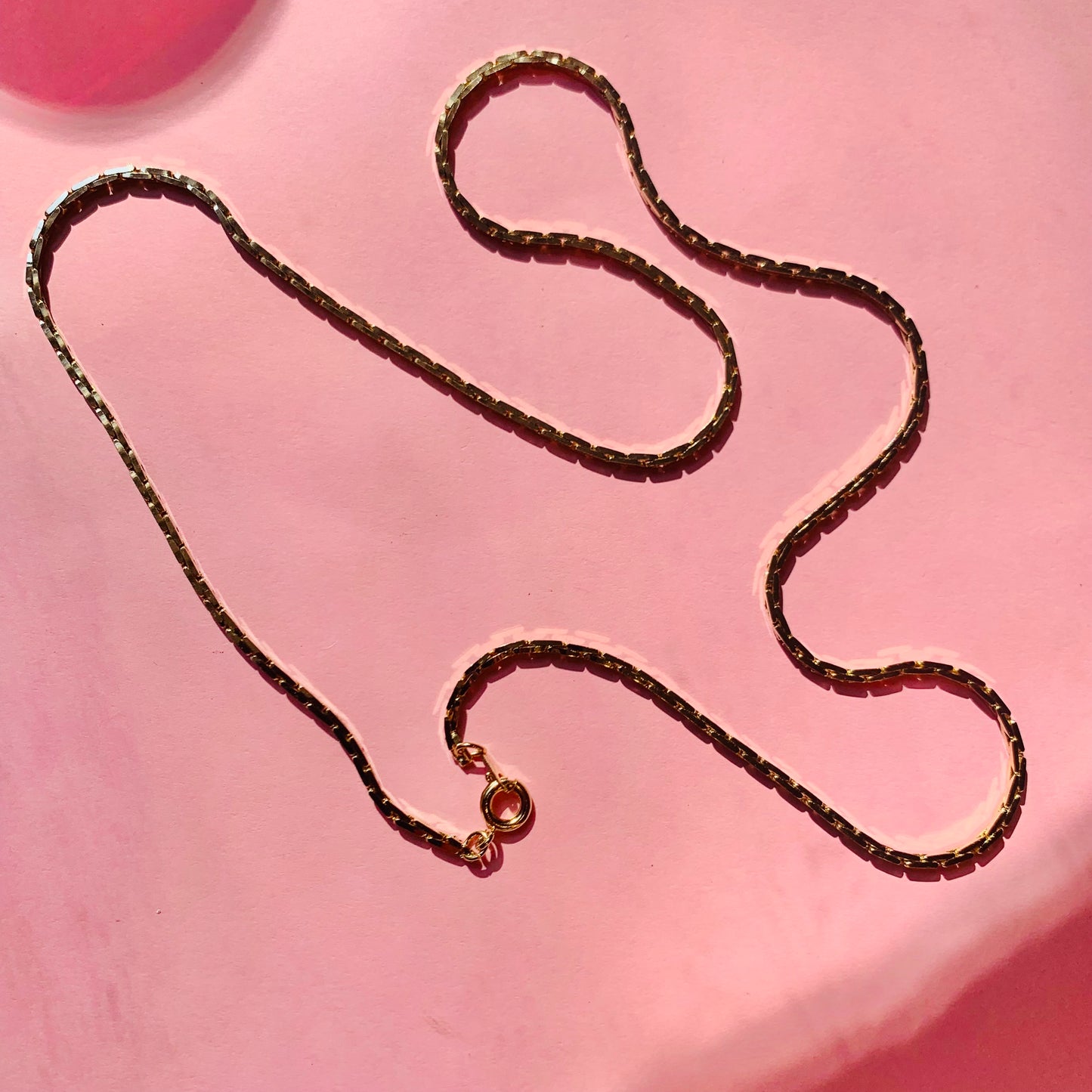 THIN BRICK LINKS CHAIN