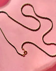THIN BRICK LINKS CHAIN