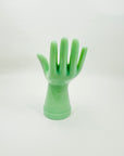 1950s USA GLASS RELIEF/SCULPTURE OF A HAND