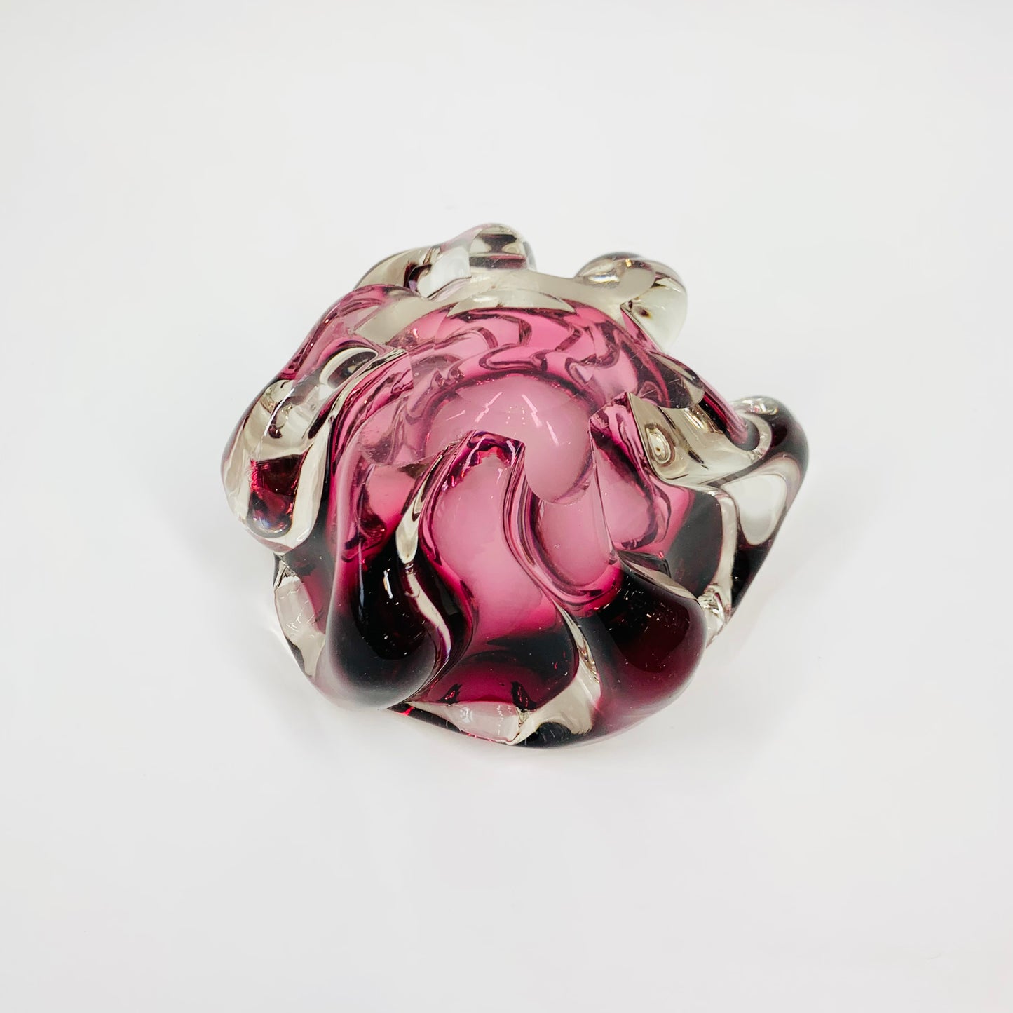 PINK GLASS BOWL