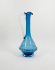 ANTIQUE ITALIAN BLUE CARAFE SET