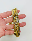 1980s PARK LANE TWO TONE PANTHER COLLAR NECKLACE