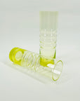 MIDCENTURY FINNISH URANIUM GLASS JUG SET BY NANNY STILL FOR RIIHIMAEN LASI