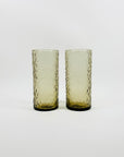 1950s CROWN CORNING KAARU GREY BARK GLASSES