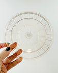 ANTIQUE DEPRESSION PINK PRESSED GLASS PLATE/BOWL/DINNER SERVICE