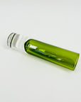 1970s IITTALA GREEN SOMMERSO GLASS VASE BY TAPIO WIRKKALA