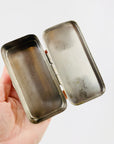 ANTIQUE FRENCH SILVER PLATED SOAP BOX