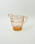 ANTIQUE DEPRESSION PINK PRESSED GLASS PLATE/BOWL/DINNER SERVICE