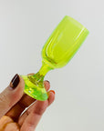 ART DECO URANIUM SHOT GLASSES